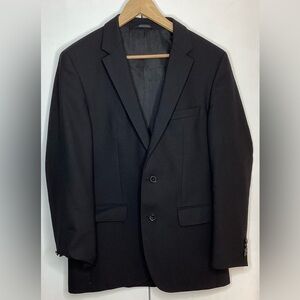 Hugo boss men’s black suit jacket. Virgin wool, size 38 R